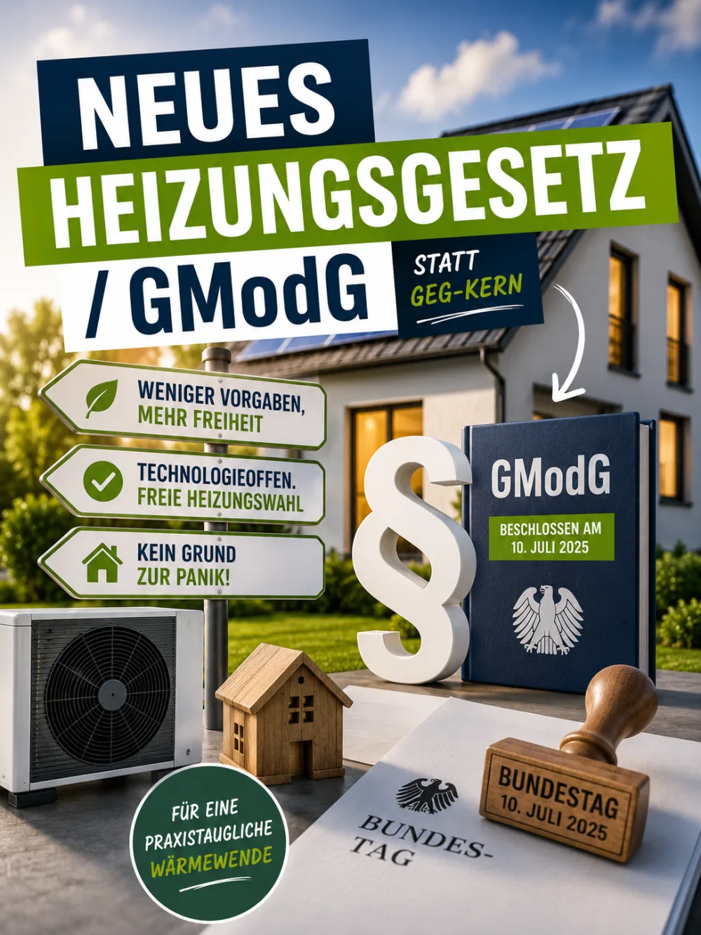 Neues Heizungsgesetz 2026: Was das Gebäudemodernisierungsgesetz ändert