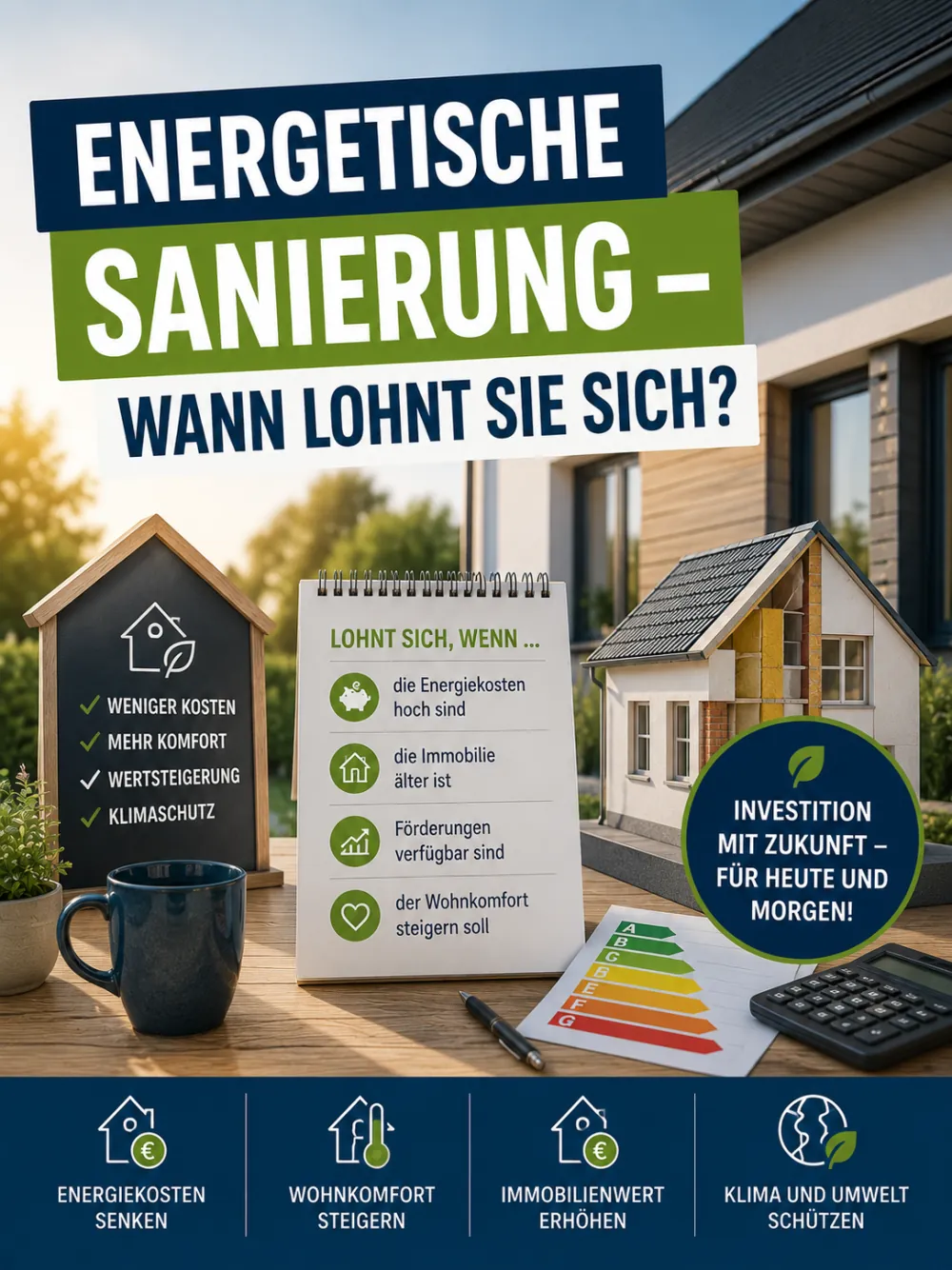 Energetische Sanierung – wann lohnt sie sich?