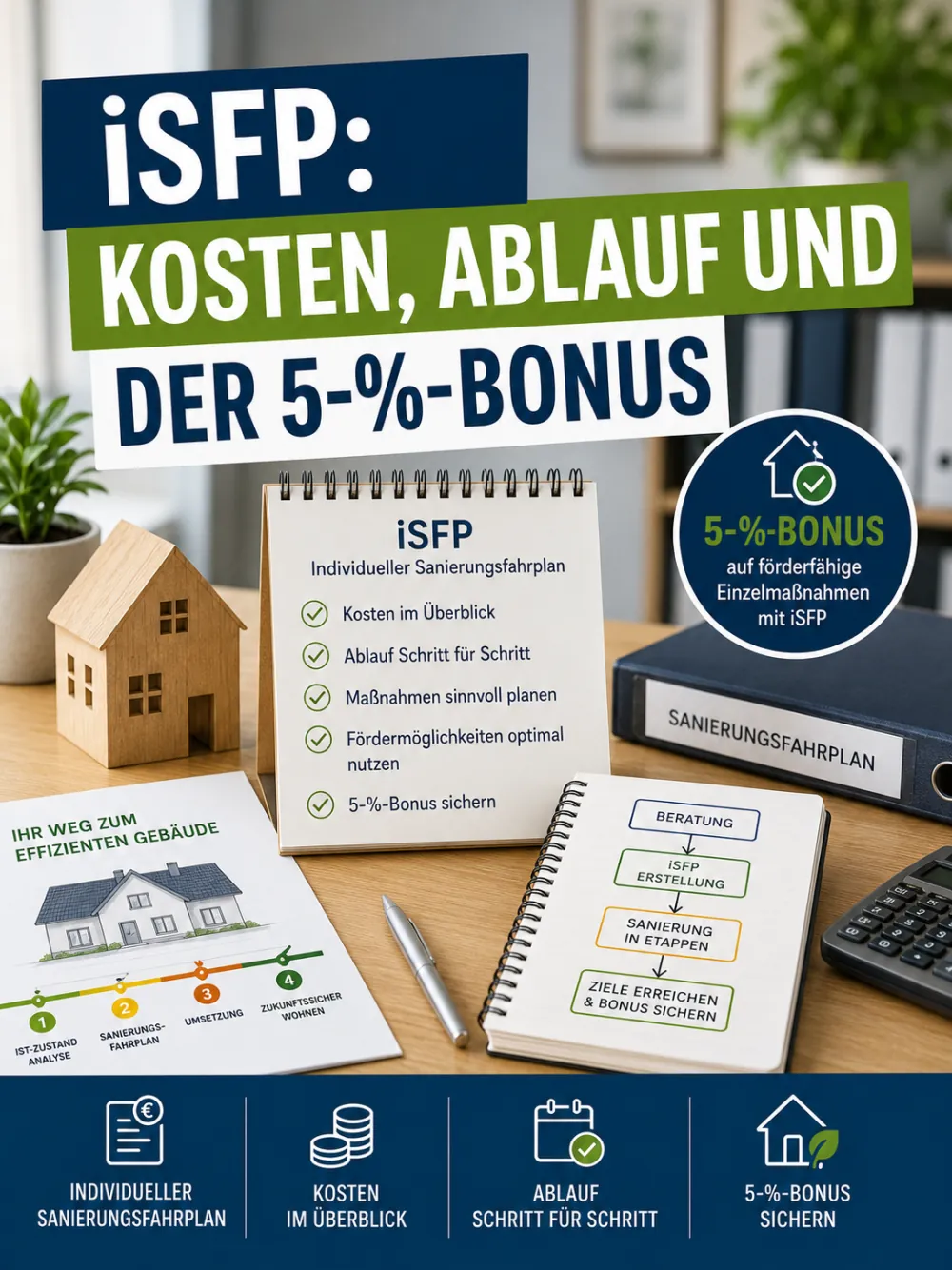 iSFP: Kosten, Ablauf und der 5-%-Bonus