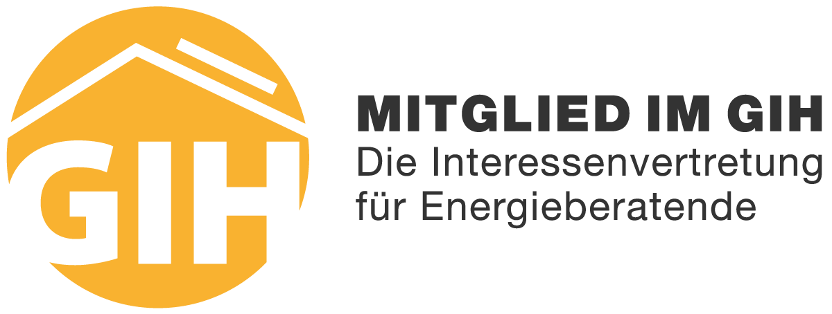 GIH-Logo: Mitglied im Bundesverband der Gebäudeenergieberater